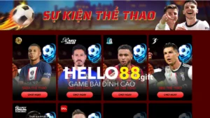 Thể thao Hello88 nhanh chóng hấp dẫn nhiều người tham gia