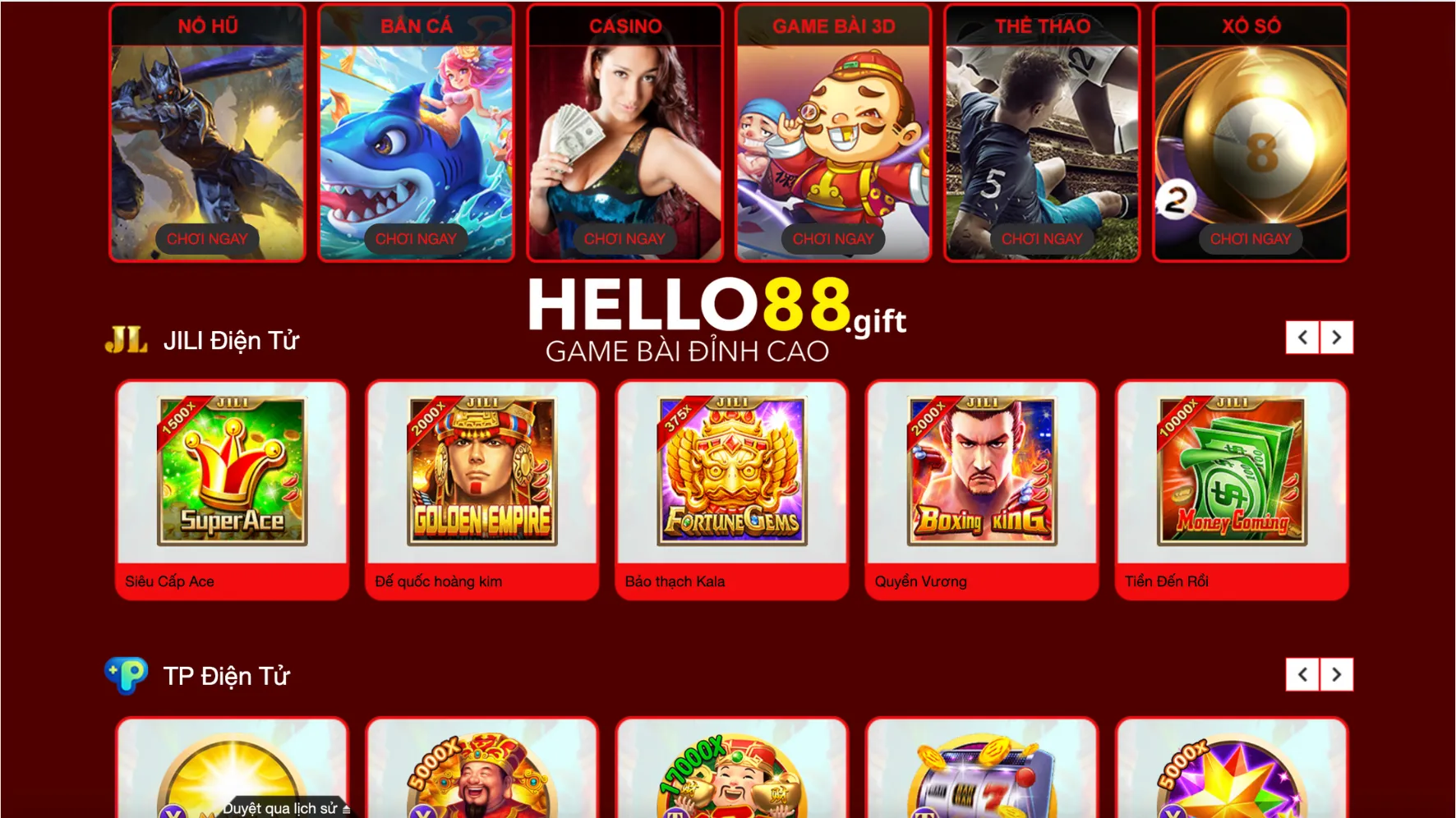 Giao diện cá cược đơn giản & dễ sử dụng tại nhà cái Hello88 Giao diện cá cược đơn giản & dễ sử dụng tại nhà cái Hello88