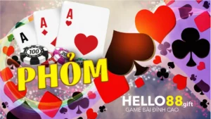 Phỏm Hello88 là một tựa game vô cùng ăn khách hiện nay